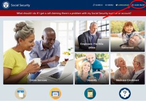 Social Security Online Statement