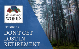 A dense forest for Episode 75 of the "How Money Works" podcast from Maestro Wealth Advisers entitled "Don't Get Lost in Retirement."